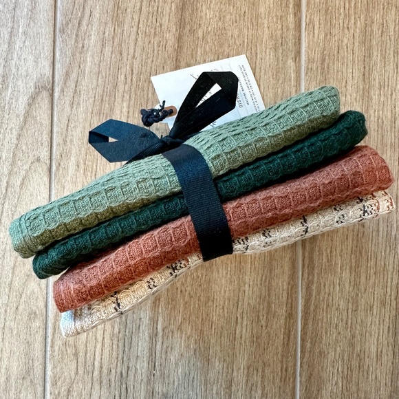 Hearth & Hand Magnolia Fall Dishcloths Set of 4 - Picture 10 of 10